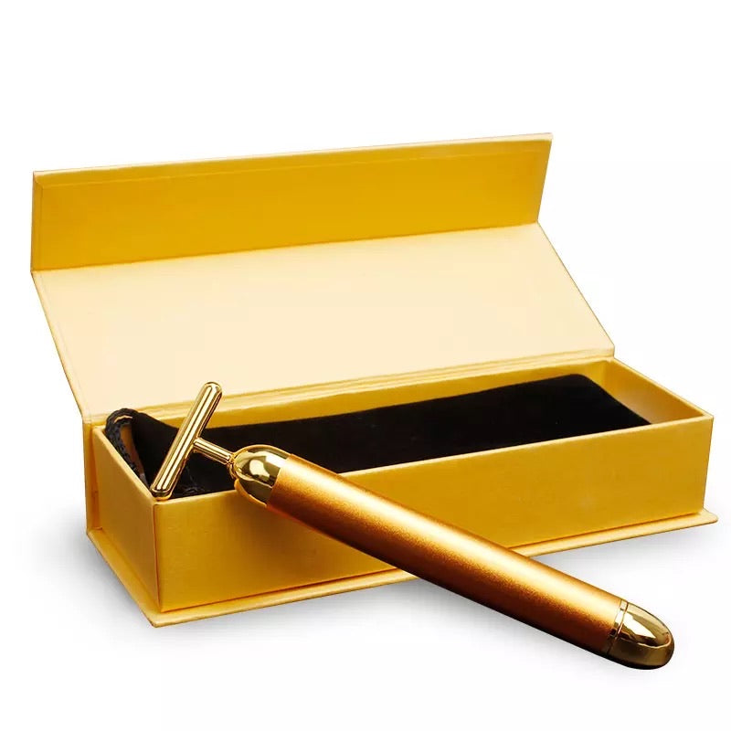 T-Bar facial sculpting massager in a box