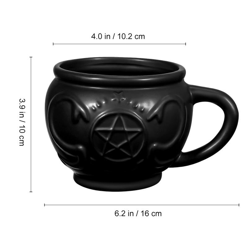 Wicca Ritual Cauldron Mug - HappyLillyme